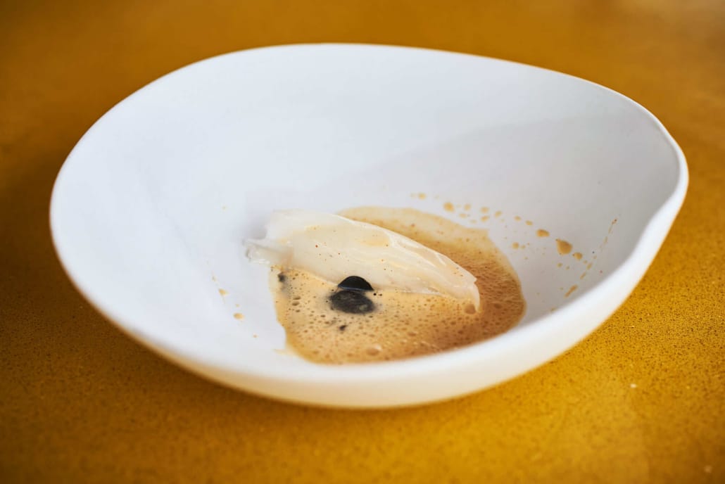 fotografia gastronomica , plato de jibia