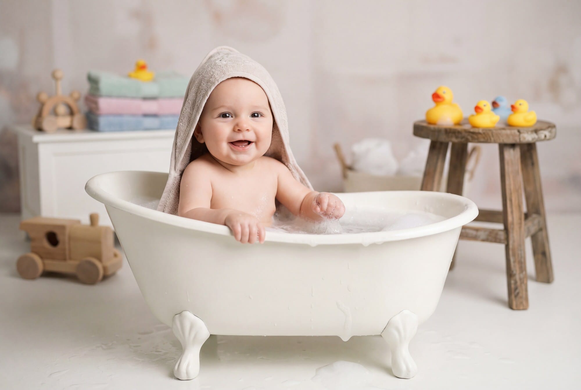 bebe baby bath smash cake cantabria burbujas